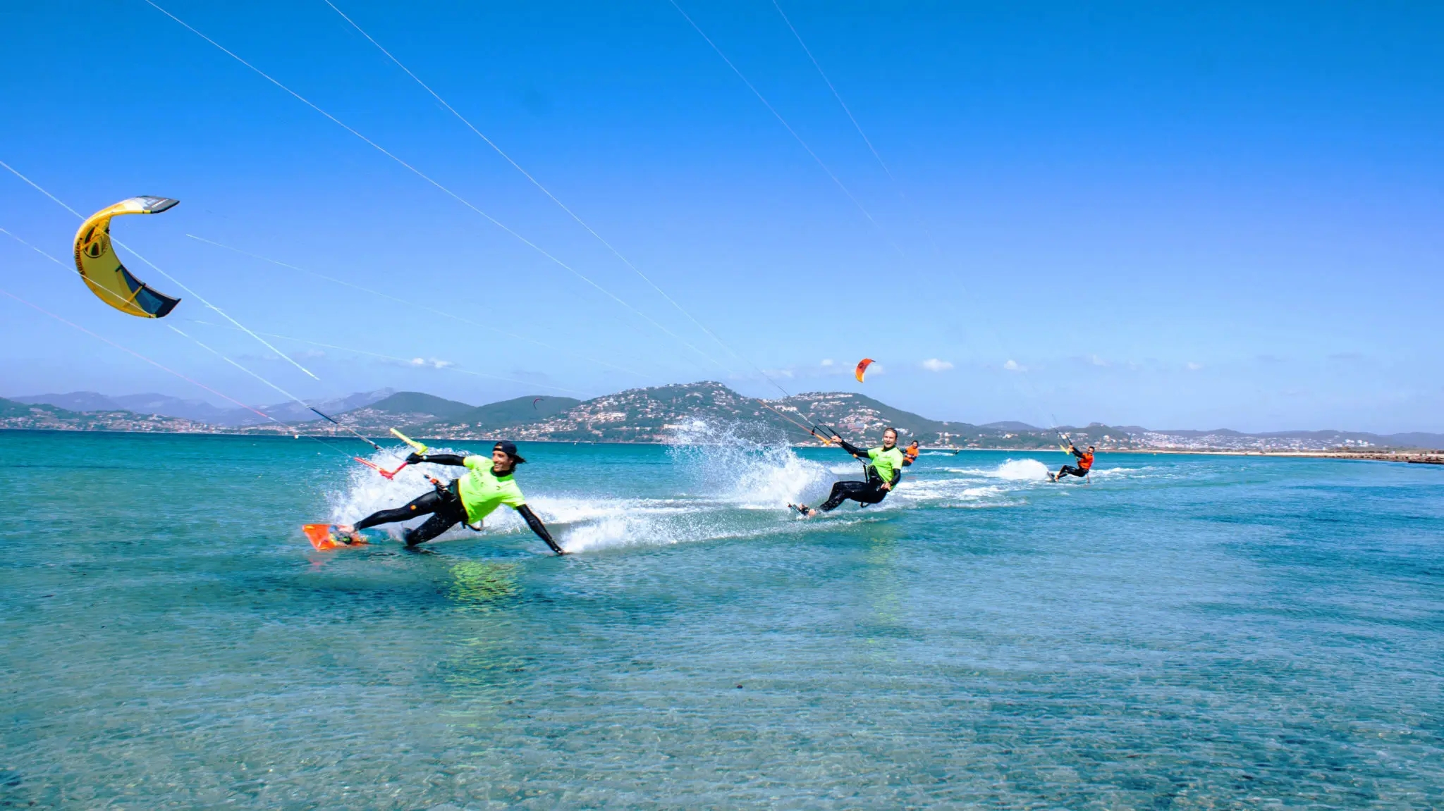Spot de kitesurf Hyères Presqu'île de Giens