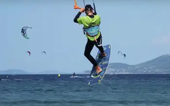 saut simple en kitesurf