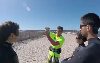 sécurité plage kitesurf