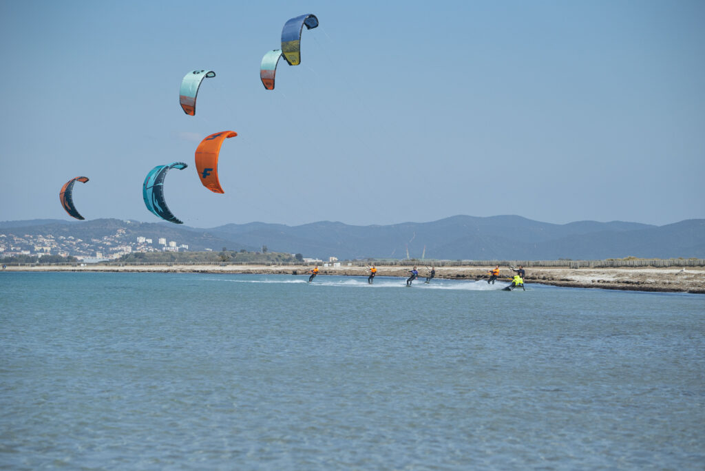 Spot de kitesurf Almanarre, côte d'Azur