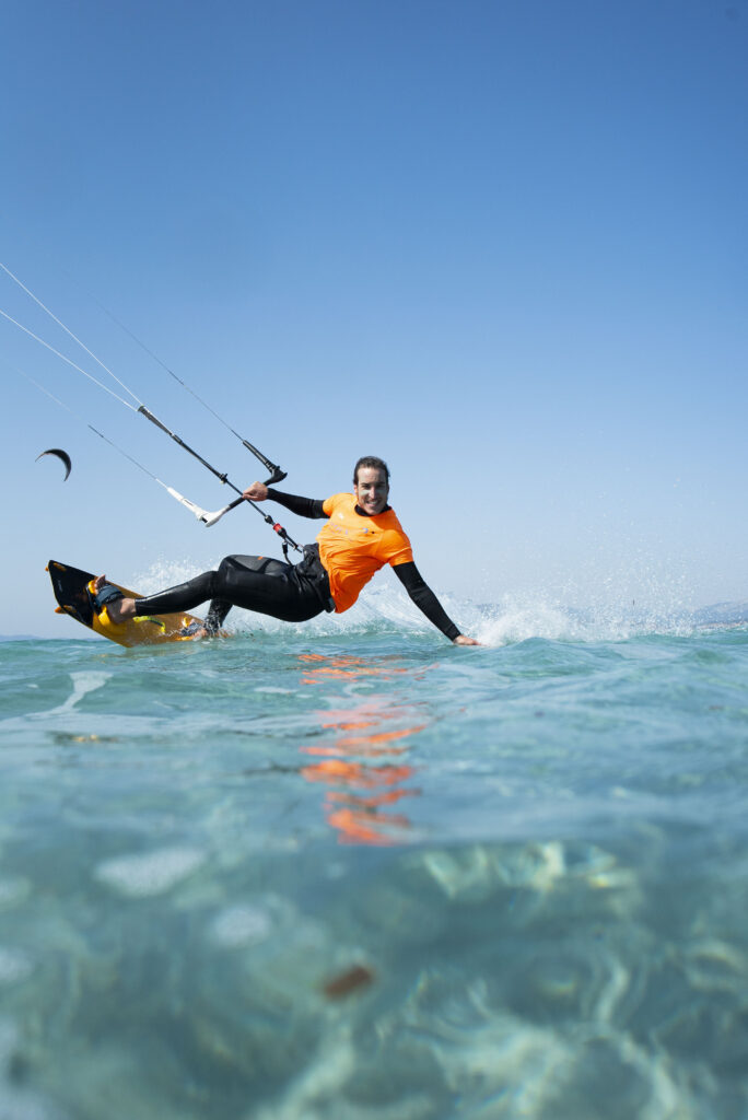 Kitesurf almanarre par vent d'est