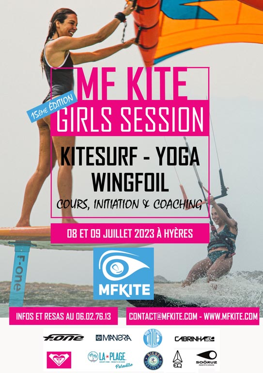 La XVème Girls Session : un week-end femmes dédié au kitesurf à Hyères