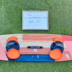 fone trax HRD PAPAYA 2022 kitesurf twin tip occasion