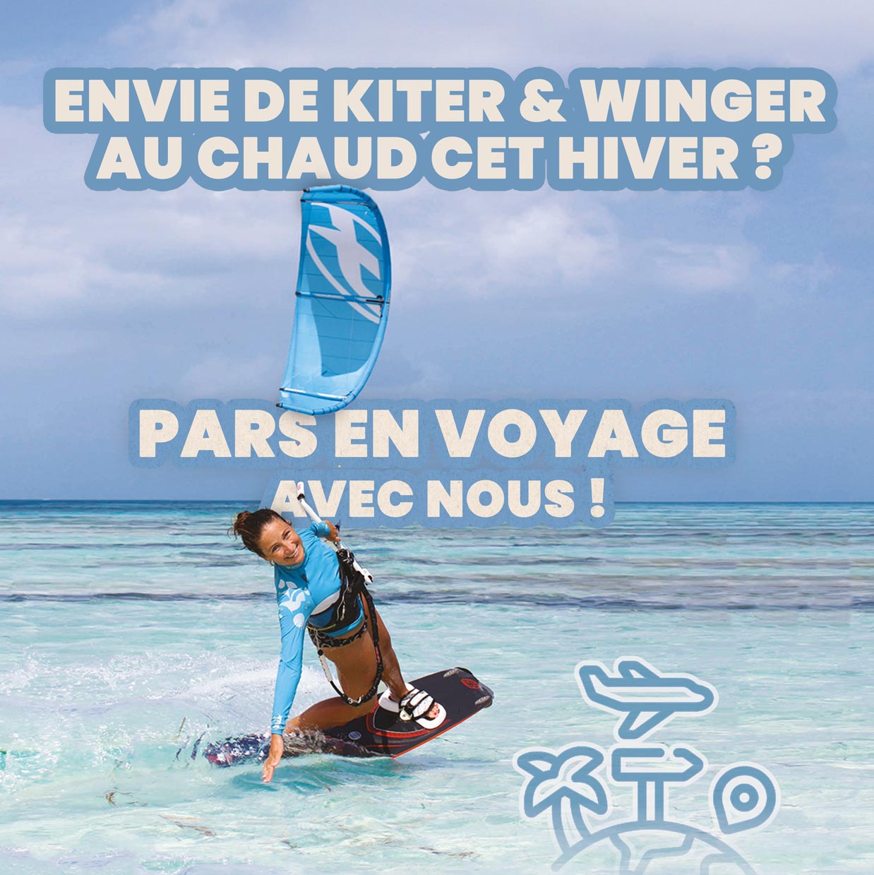 voyage kitesurf wingfoil
