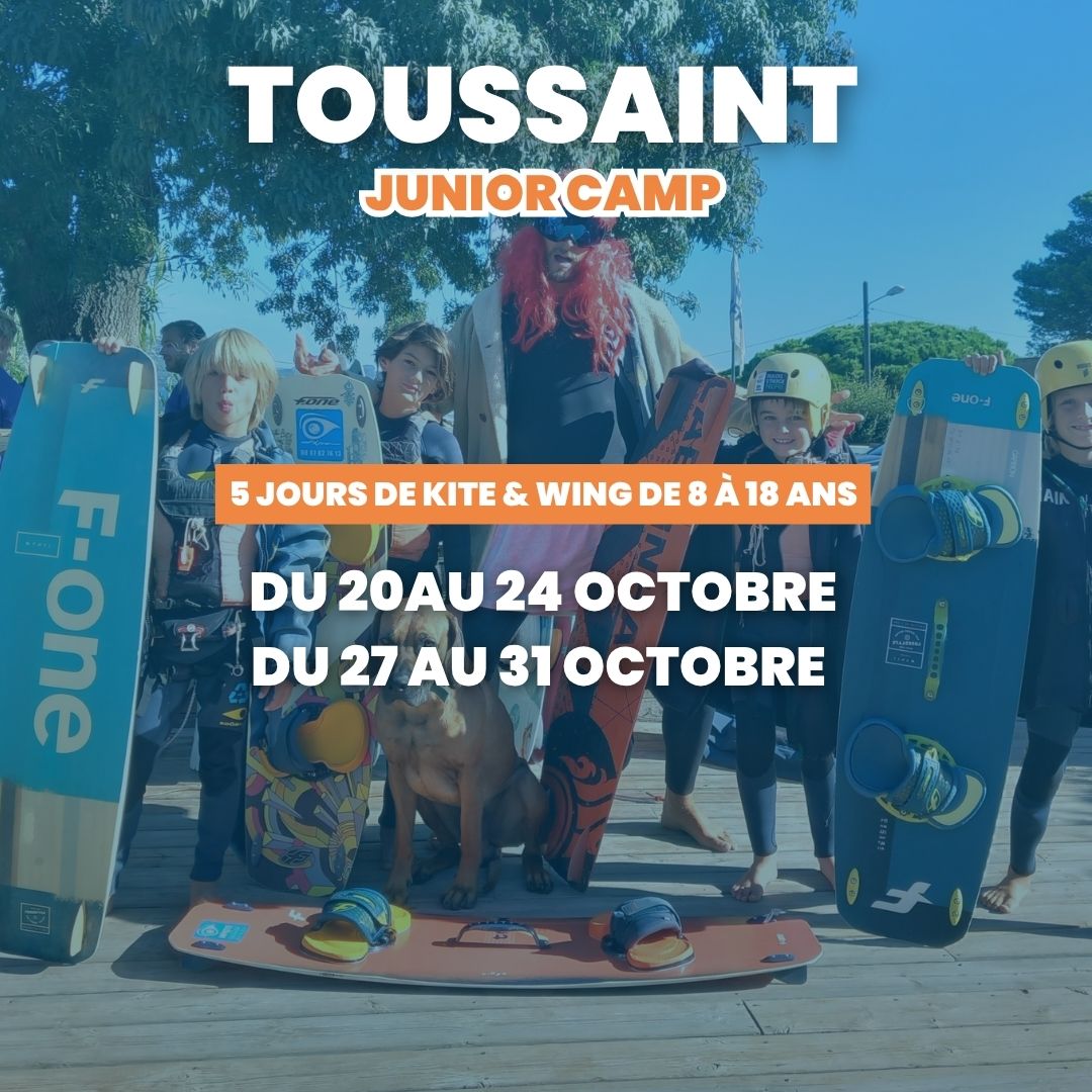 junior camp toussaint kitesurf