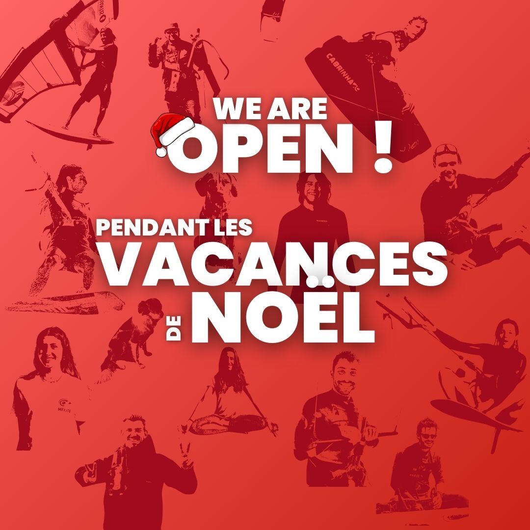 cours kitesurf wingfoil noel vacances